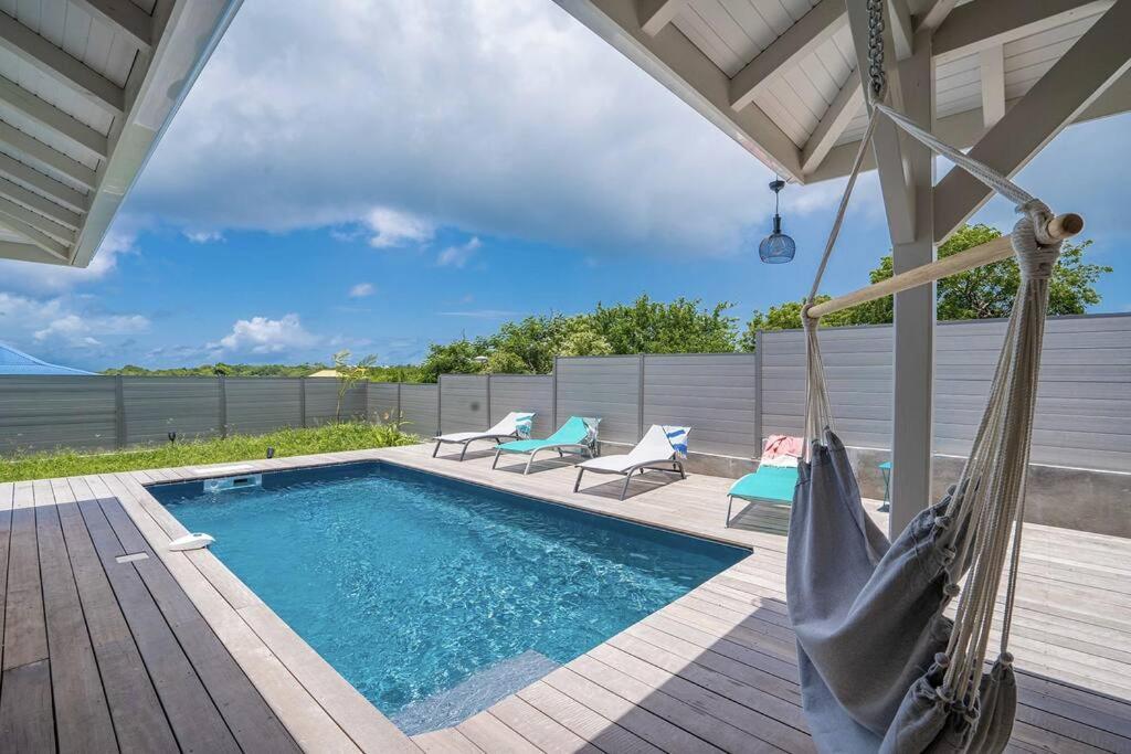 Superbe Villa Avec Piscine Et Proche Mer Au Diamant - 3 Chambres Et Salles De Bain Le Diamant Esterno foto
