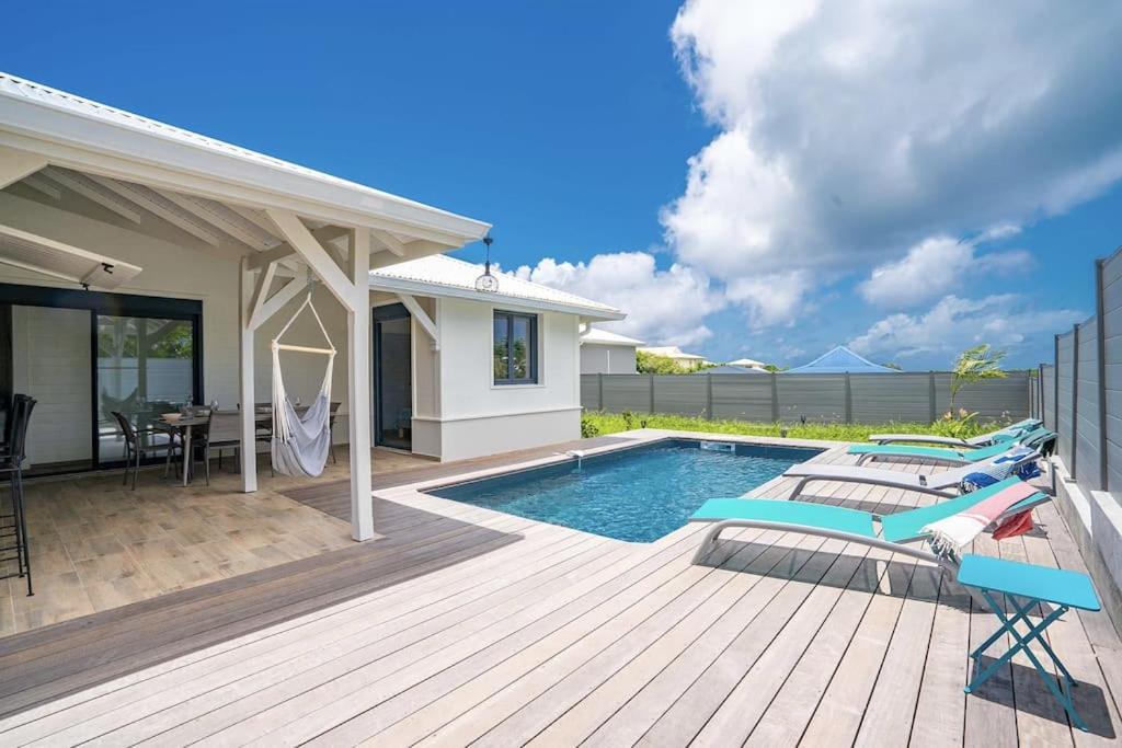 Superbe Villa Avec Piscine Et Proche Mer Au Diamant - 3 Chambres Et Salles De Bain Le Diamant Esterno foto